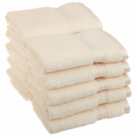 Superior Superior Egyptian Cotton 10-Piece Face Towel Set  Ivory NS FTOWEL IV